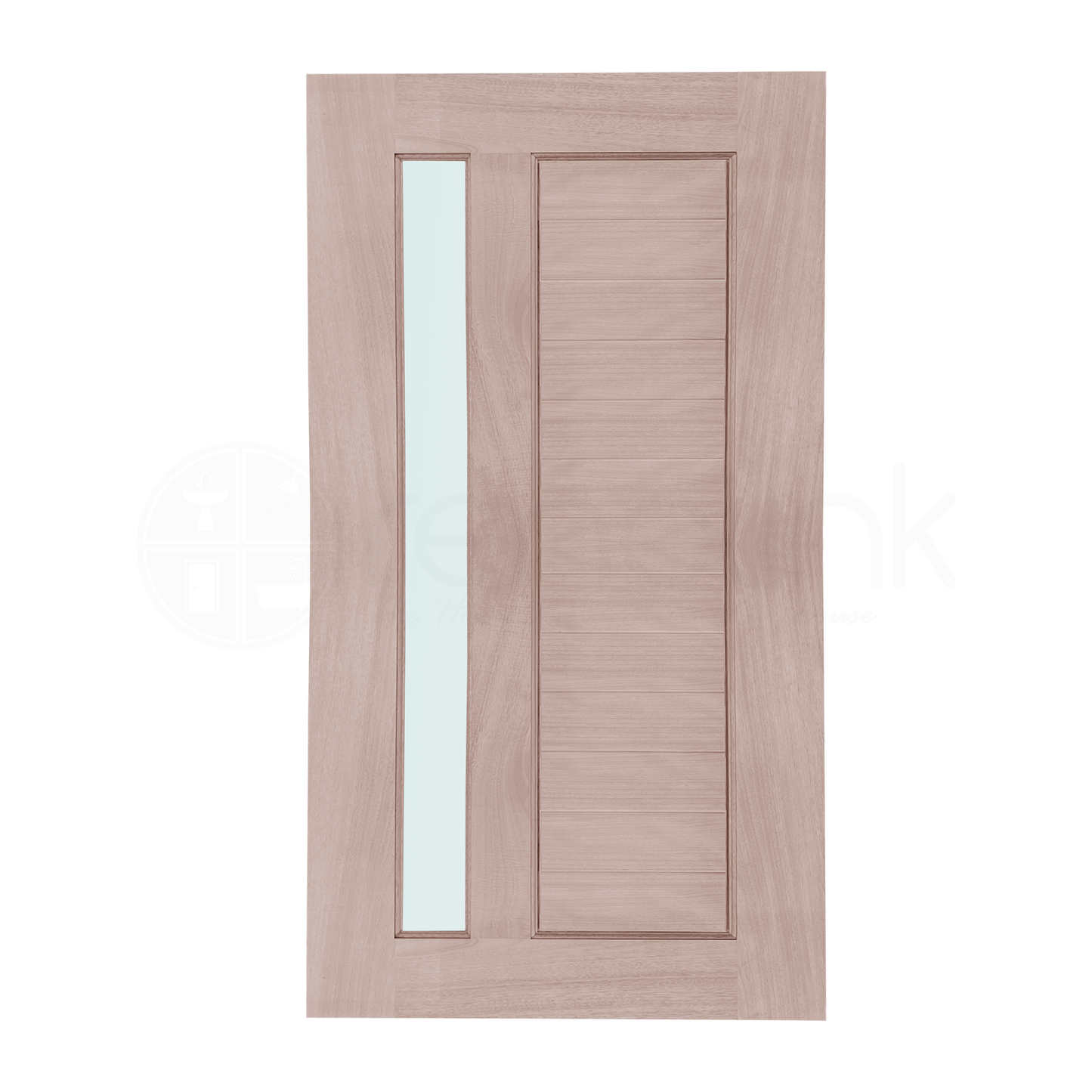 1 Lite Vertical Hampton External Door