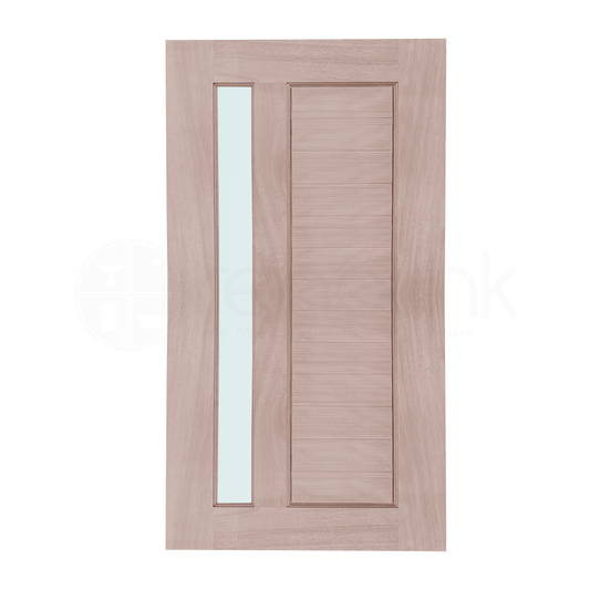 1 Lite Vertical Hampton External Door