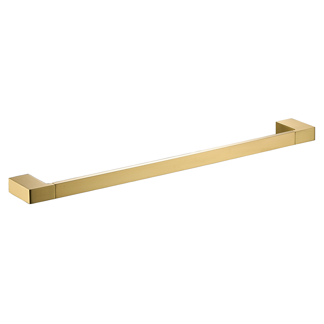 Ceram Single Towel Rail 600mm Brushed Gold