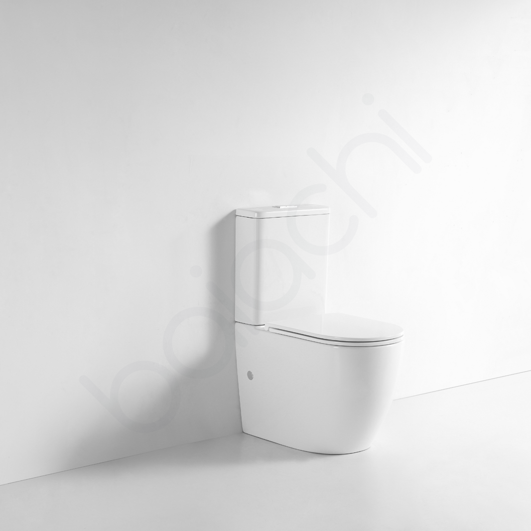 Sarina MK2 Rimless Bathroom Toilet Suite Ceramic Back To Wall Soft Close