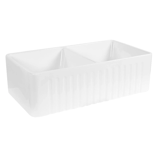 Baiachi 835X455X255mm Butler Farmhouse Fireclay Kitchen Laundry Sink