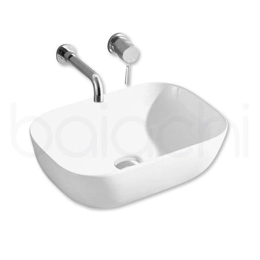 Baiachi 465x320mm Ceramic Above Counter Basin White