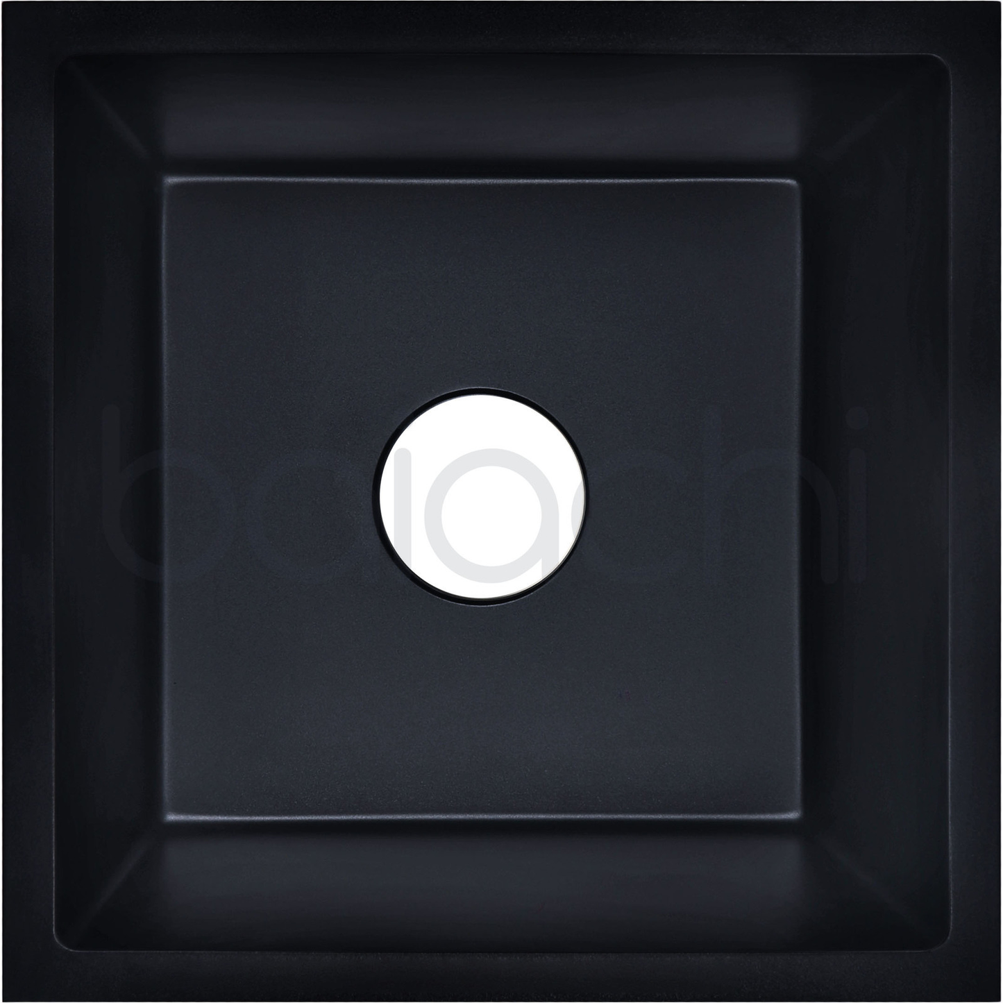 Baiachi Single Bowl Granite Kitchen Sink Black