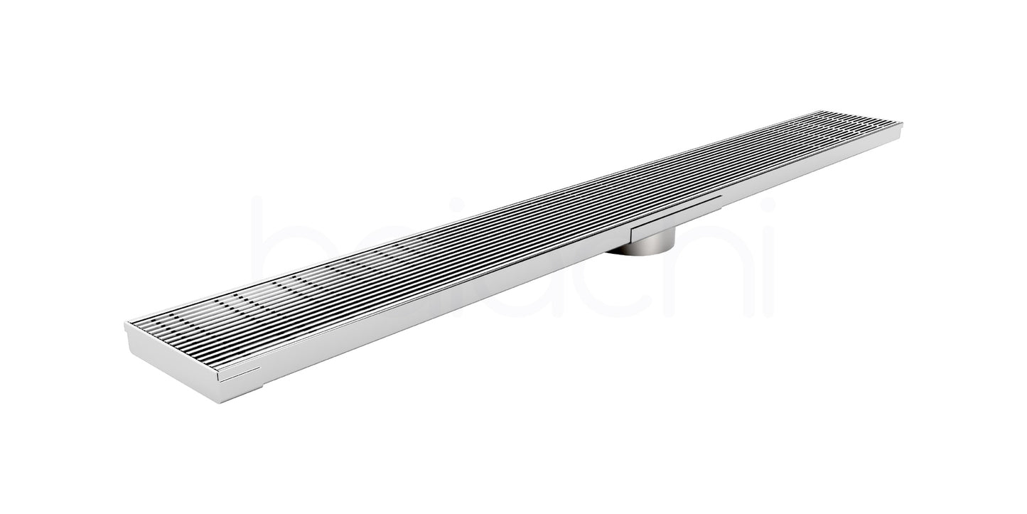 601-900mm Linear Heelguard Adjustable Floor Waste Stainless Steel