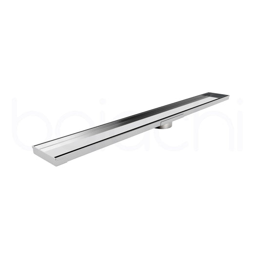 901-1200mm Linear Tile Insert Adjustable Floor Waste Stainless Steel