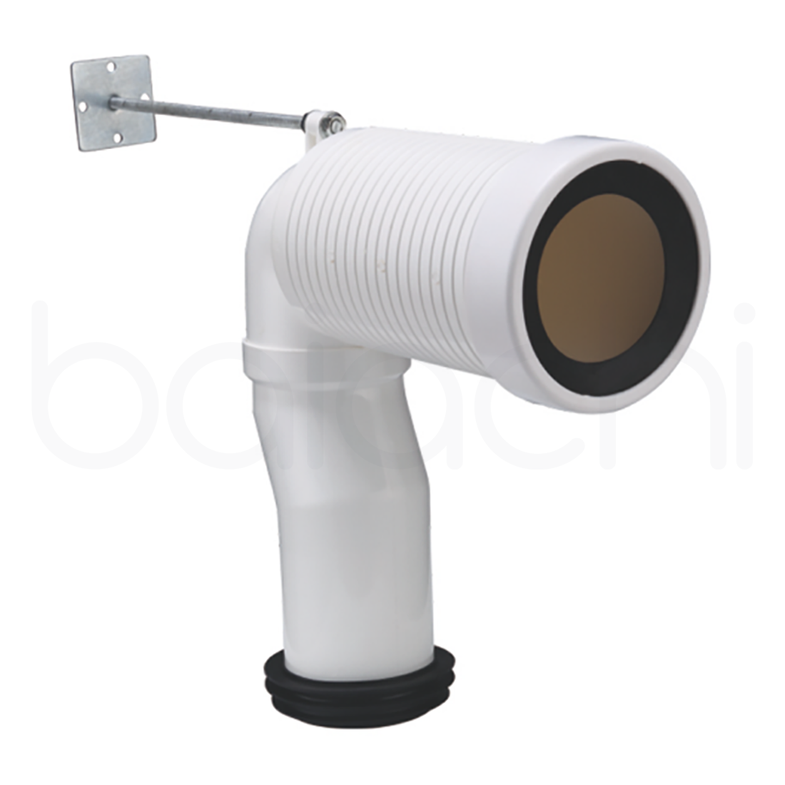 Baiachi Vortex Rimless Tornado Toilet Suite with BTW1 Pipe