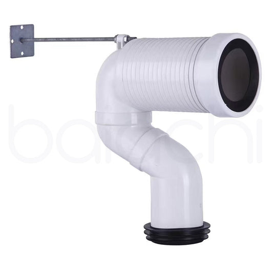 Baiachi Universal Pan Connector Extended Setout S trap connector