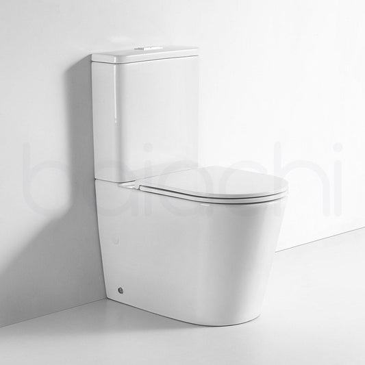 Baiachi Lora Tornado Rimless Quiet Flush Toilet Suite