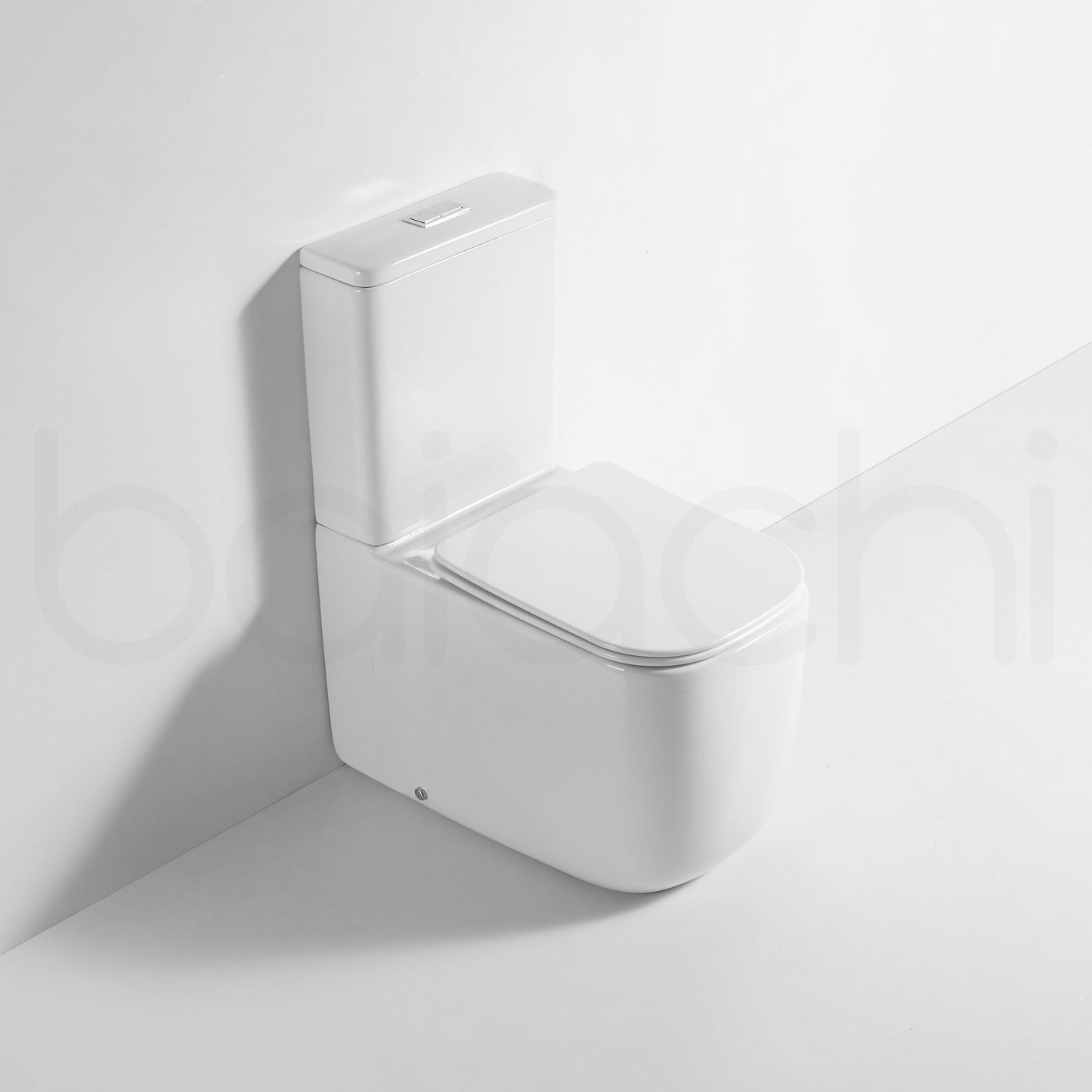 Baiachi Robina MK2 Rimless Bathroom Toilet Suite Ceramic Back To Wall Soft Close