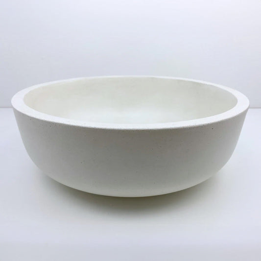 Spring Hill Designs Elios Circular Above Counter Concrete Basin Ivory