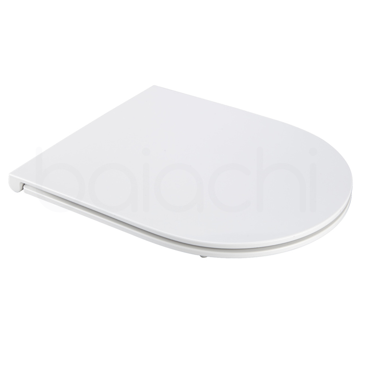 Urea-Formaldehyde (UF) Slim D Shape Toilet Seat (REN11)
