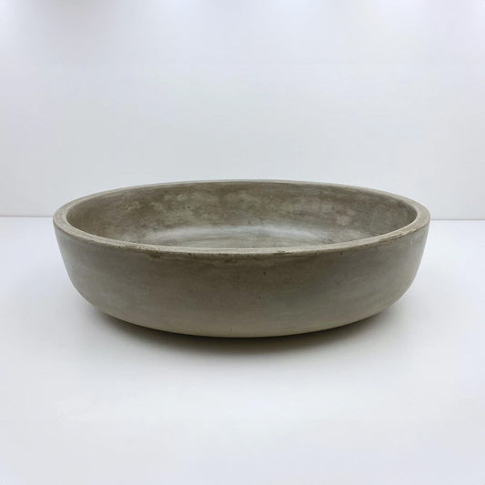 Spring Hill Designs Helia Petite Oval Above Counter Concrete Basin Natural Cement