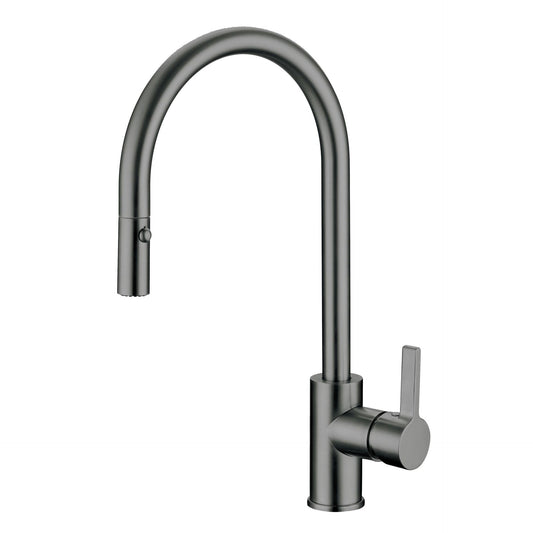 Otus Pull-Out Kitchen And Laundry Sink Mixer Gun Metal