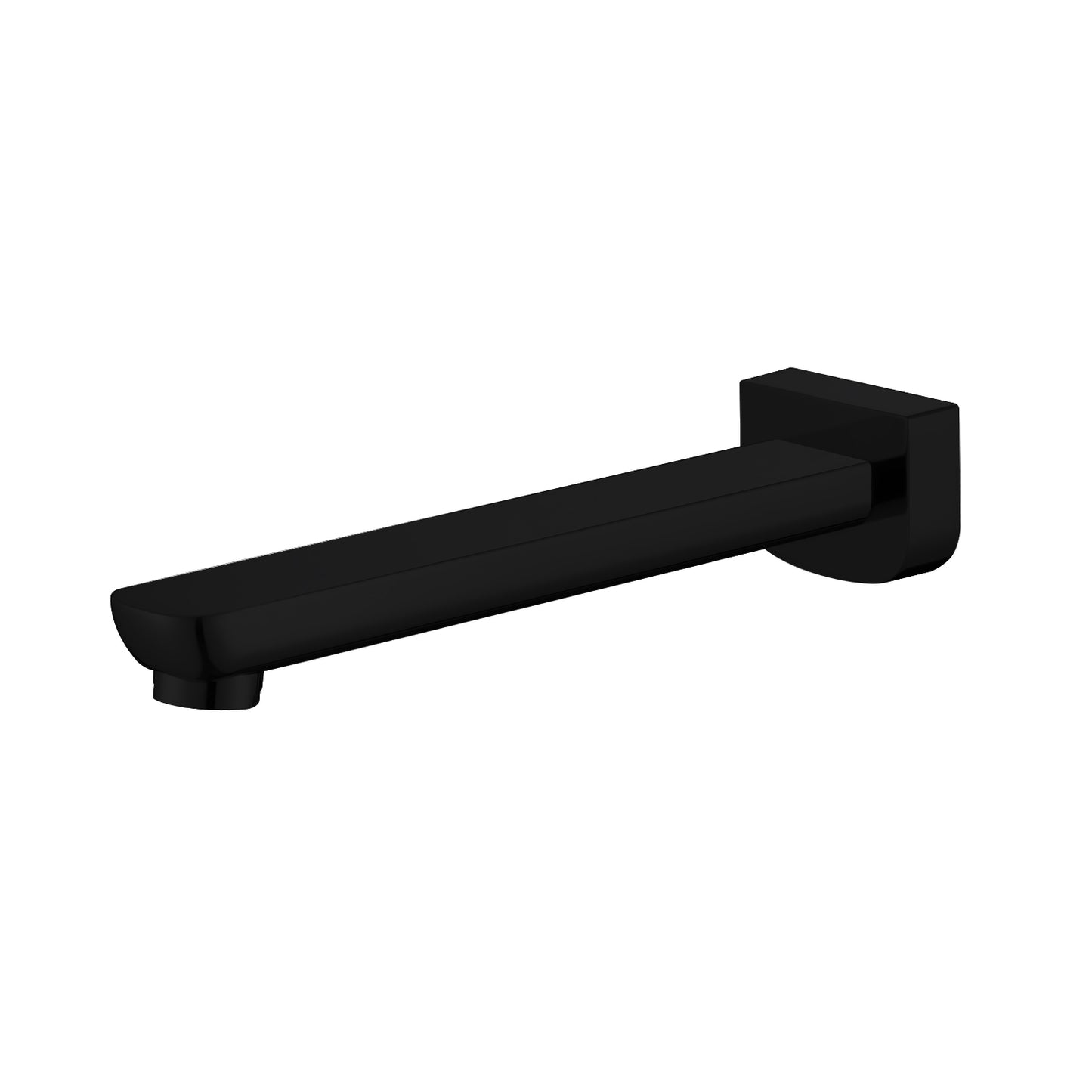 Eden Bath Spout 200mm Black