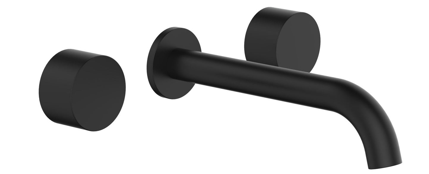 Tana Quarter Turn Bath Set Matte Black