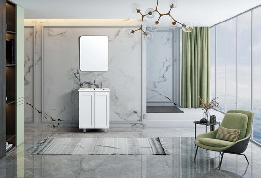 Shaker 600mm Plywood Bathroom Vanity Cabinet