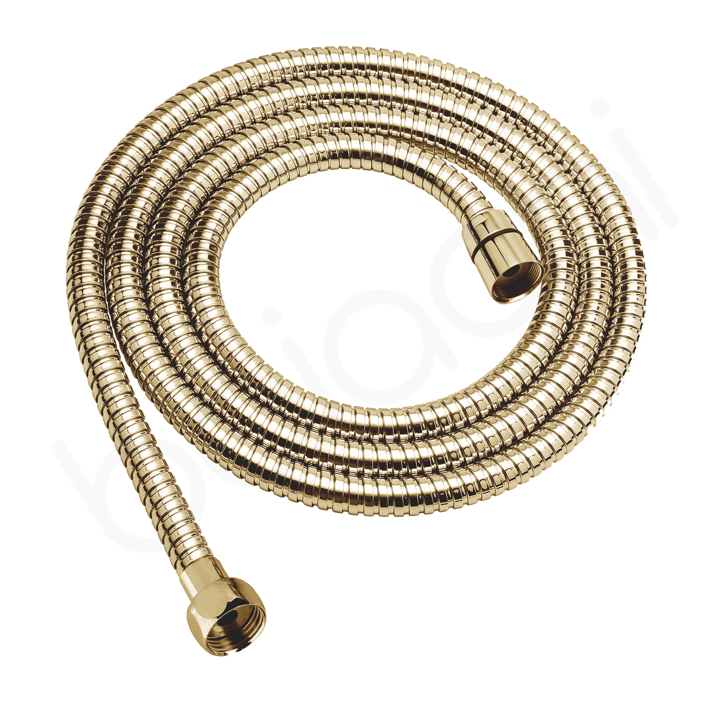 Baiachi 300mm Braided Flexible Hose Brushed Gold