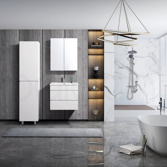 Vellena 600mm Plywood Wall Hung Bathroom Vanity Cabinet