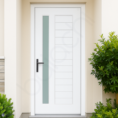 1 Lite Vertical Hampton External Door