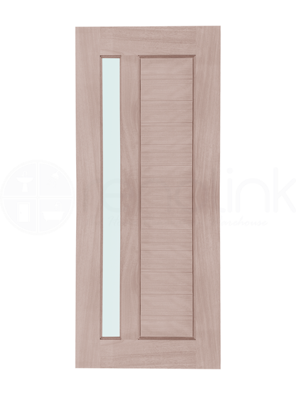 1 Lite Vertical Hampton External Door