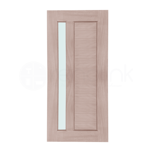 1 Lite Vertical Hampton External Door