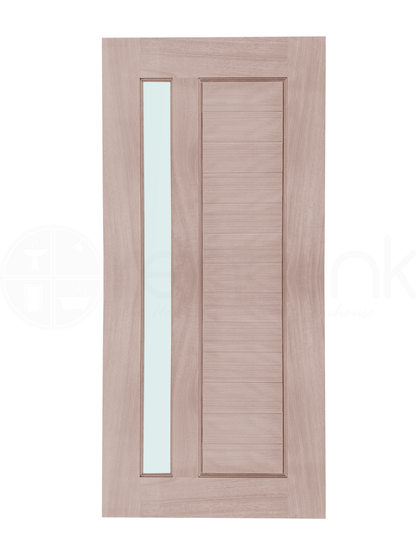 1 Lite Vertical Hampton External Door
