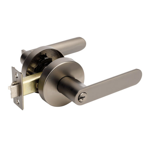 Zanda sceptre Door Handle Entrance Set Graphite Nickel