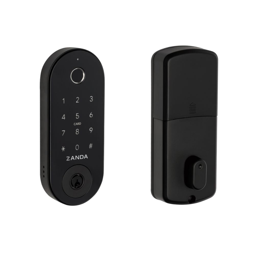 Stealth Smart Lock Deadbolts Matte Black