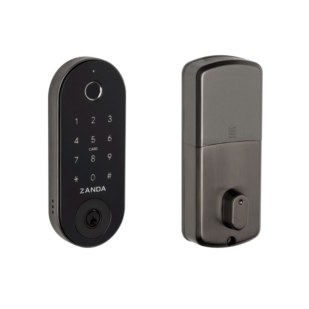 Stealth Smart Lock Deadbolts Graphite Nickel