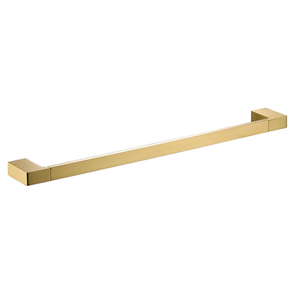 Ceram Single Towel Rail 600mm Brushed Gold