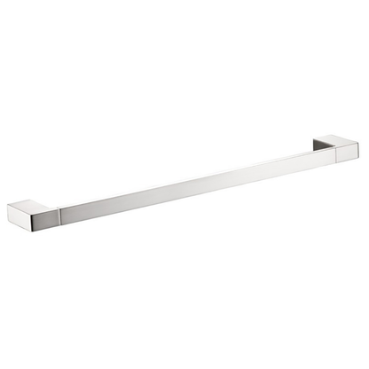 Ceram Single Towel Rail 800mm Brushed Nickel