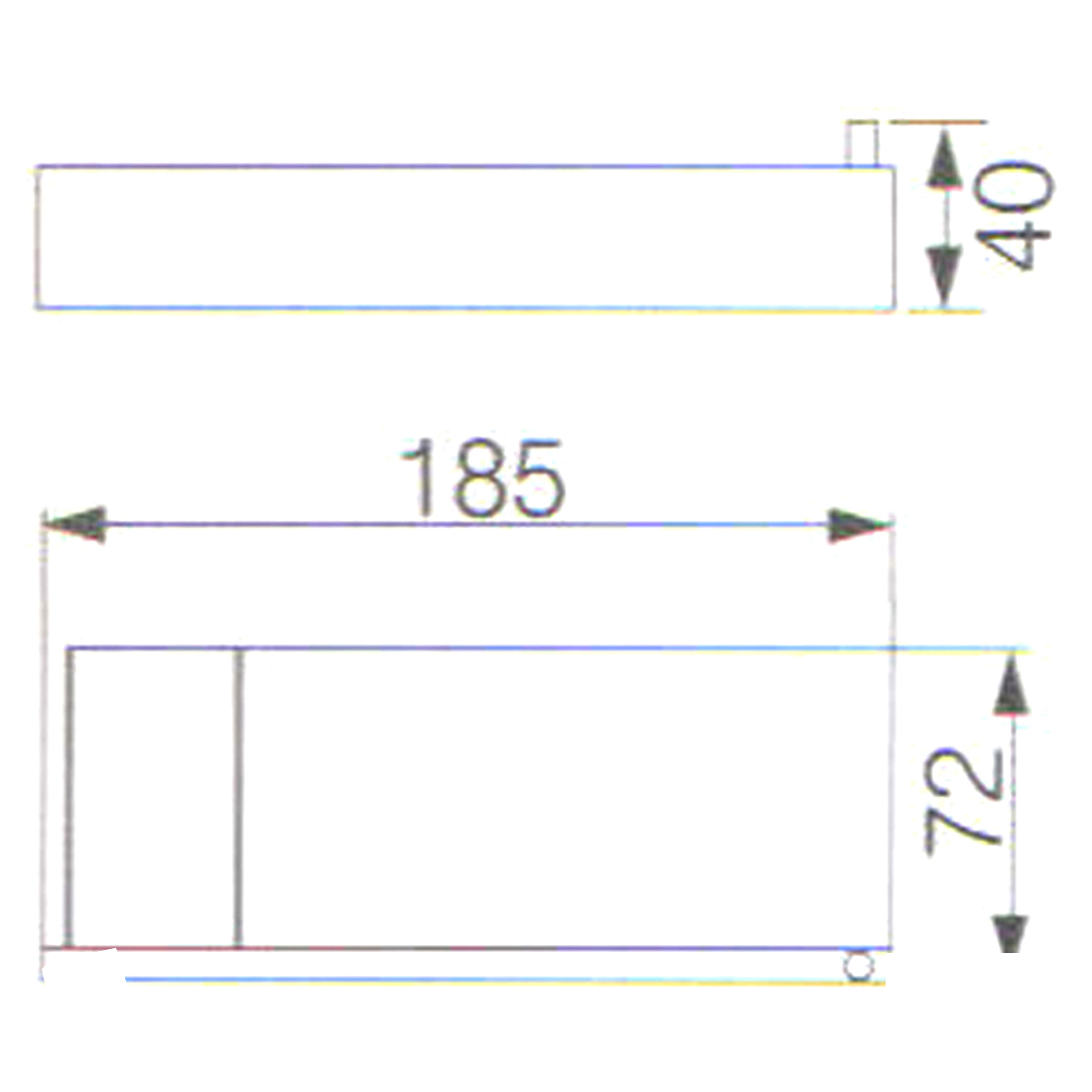 Rosa Toilet Roll Holder Chrome