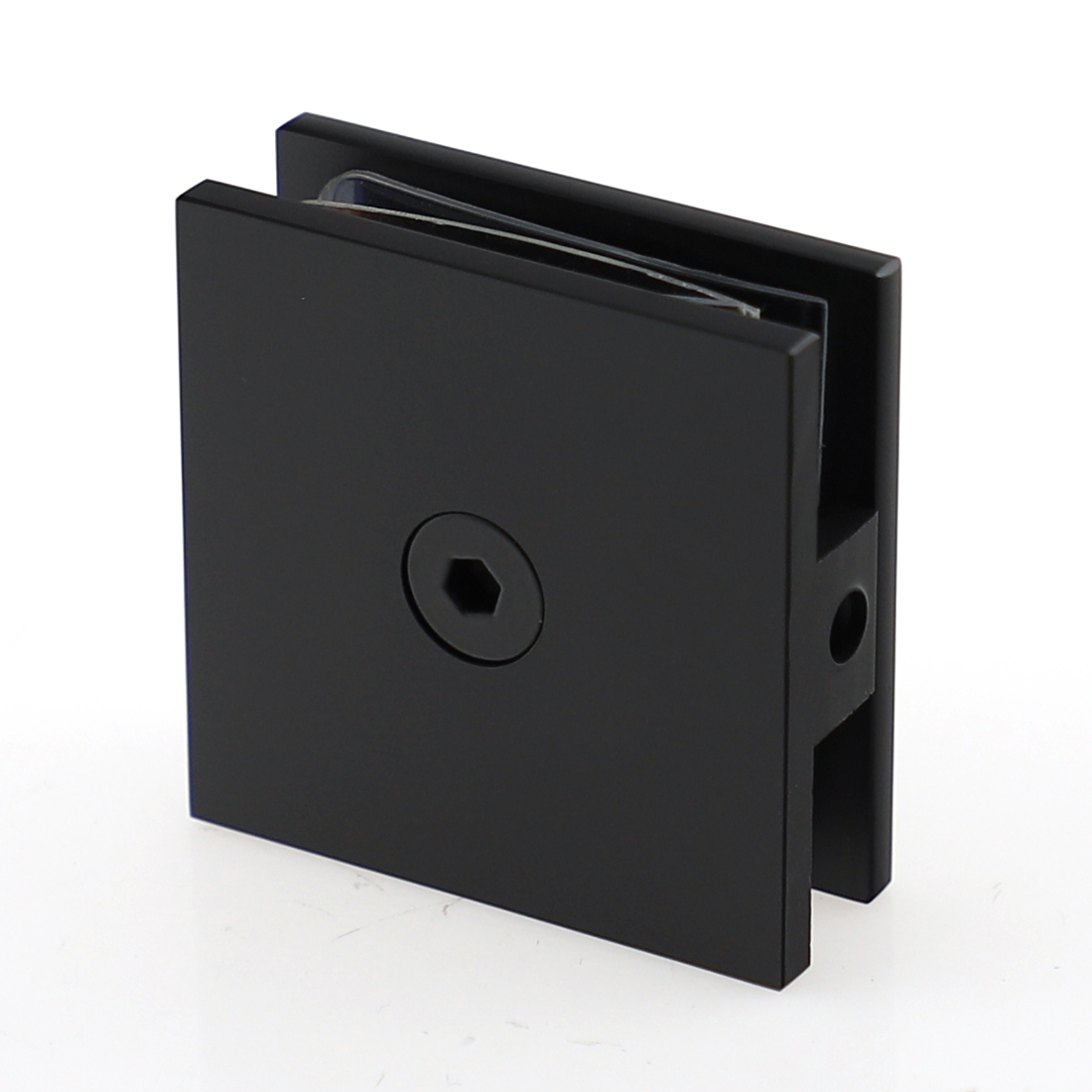 1000mm Fixed Panel Shower Screen Matte Black