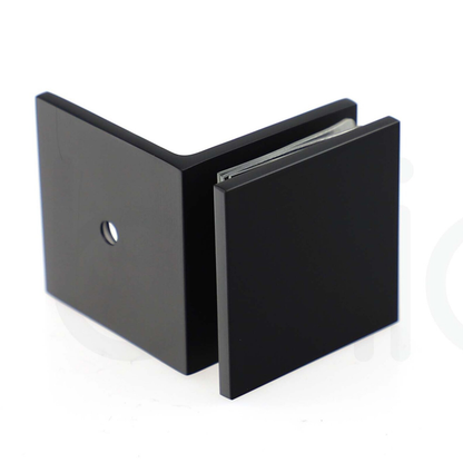 1200mm Fixed Panel Shower Screen Matte Black