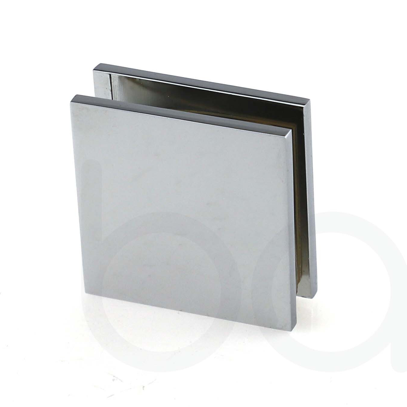 800mm Fixed Panel Shower Screen Chrome