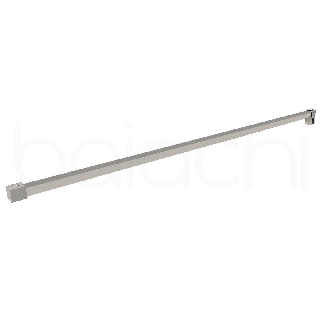 Shower Screen Glass Panel Stabiliser Support Bar Chrome Adjustable Up To 1000mm