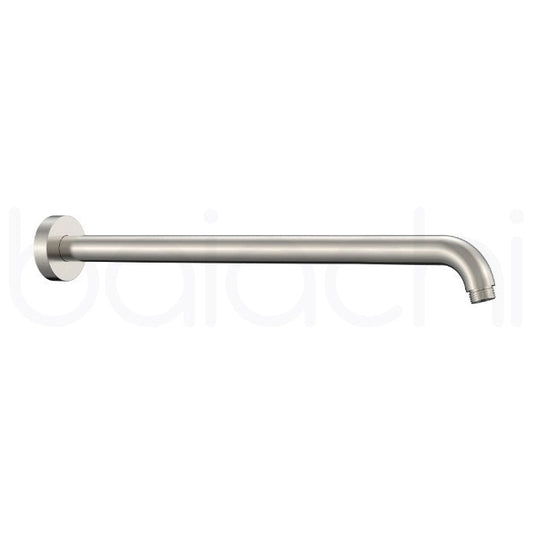 Moreton Round Wall Shower Arm Brushed Nickel
