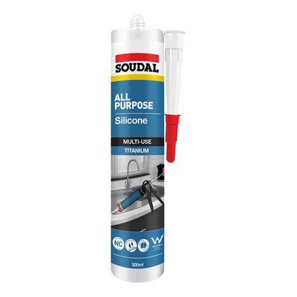 All Purpose Silicone Titanium 300ml