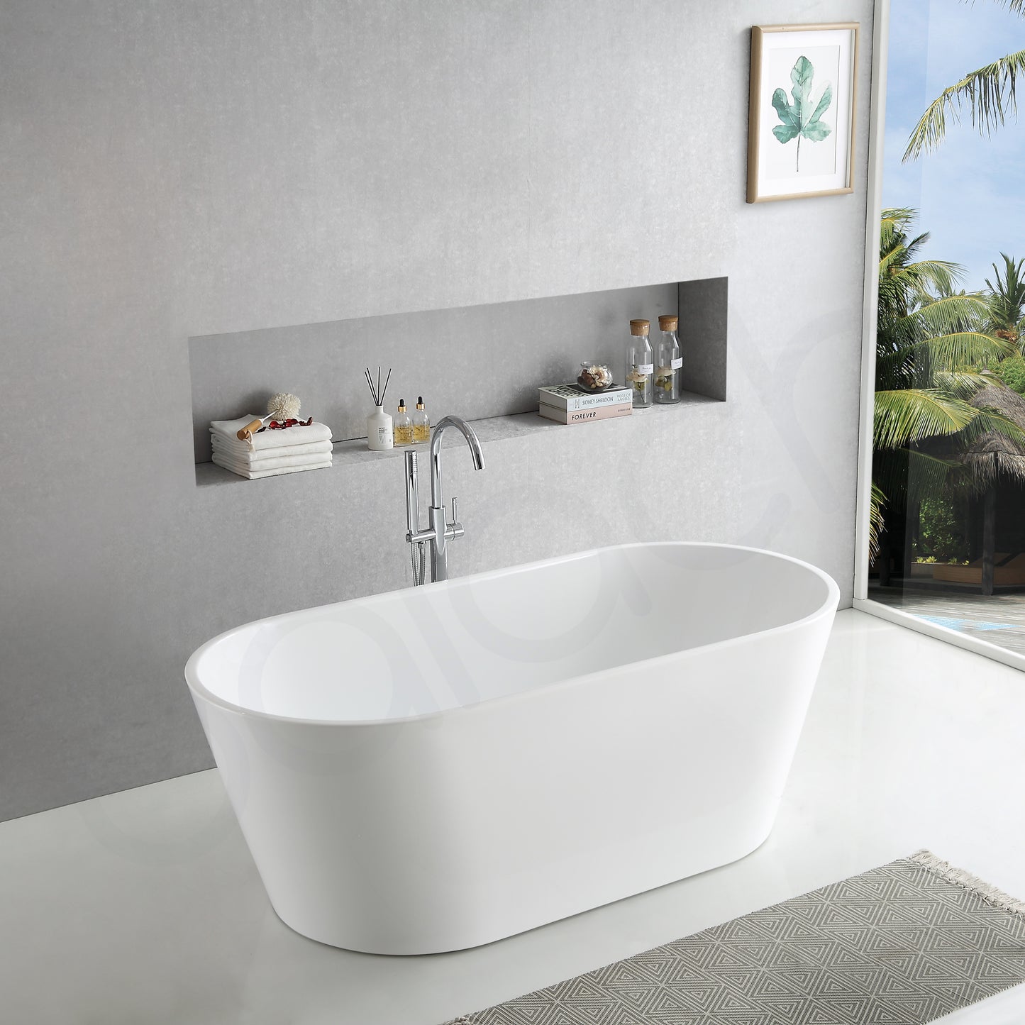 Baiachi Oval 1300 Freestanding Bath MK2