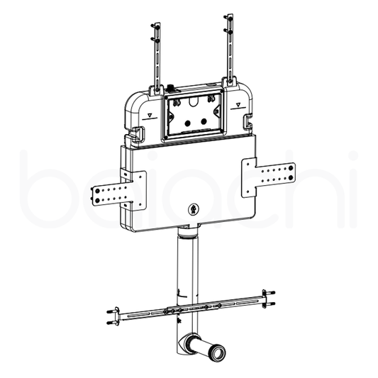 Baiachi R&T In-Wall Cistern Stud Fixing Brackets G3003