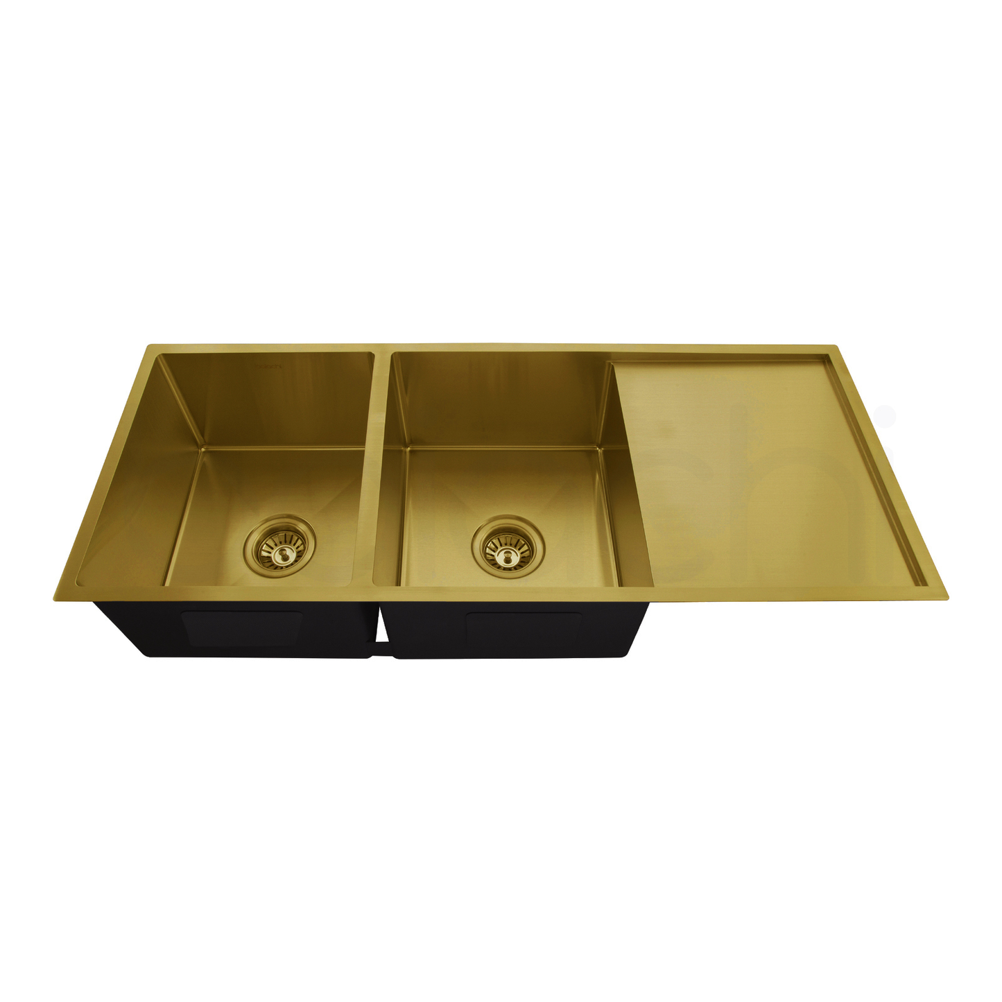 1260X440 Handmade Laundry Kitchen Sink Top/Under Mount Brushed Gold
