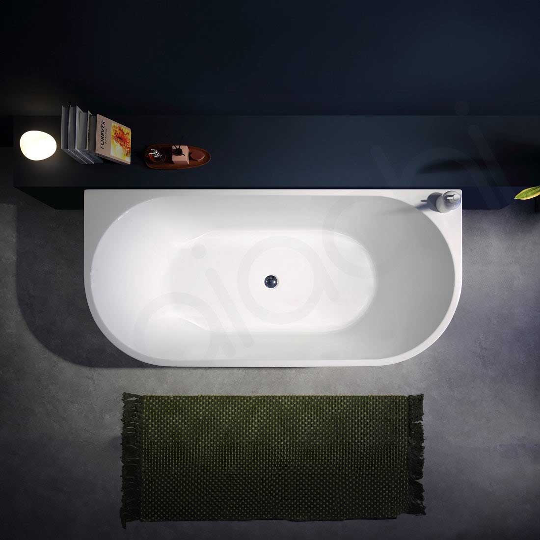 Baiachi Alice 1300 Freestanding Bath Back to Wall MK2