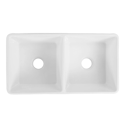 Baiachi 835X455X255mm Butler Farmhouse Fireclay Kitchen Laundry Sink Antique Bronze Waste
