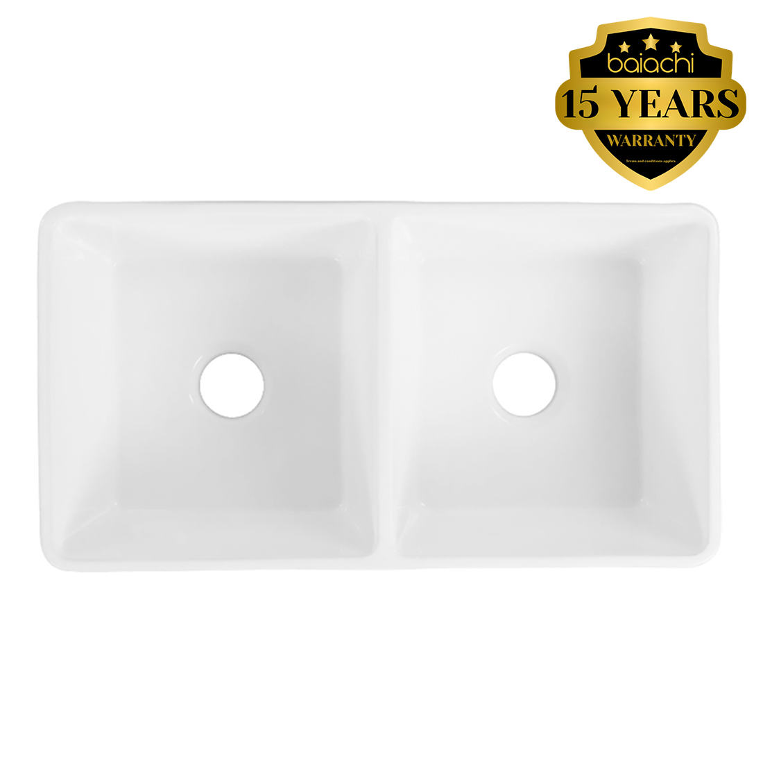 Baiachi 835X455X255mm Butler Farmhouse Fireclay Kitchen Laundry Sink