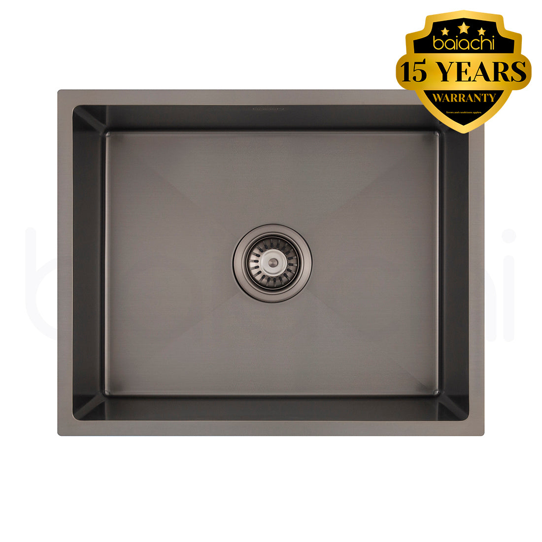 Baiachi 540X440mm Handmade Laundry Kitchen Sink Top/Under Mount Antique Brass