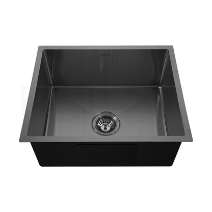 540X440mm Handmade Laundry Kitchen Sink Top/Under Mount Gun Metal