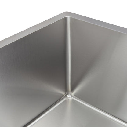 540X440mm Handmade Laundry Kitchen Sink Top/Under Mount Stainless Steel