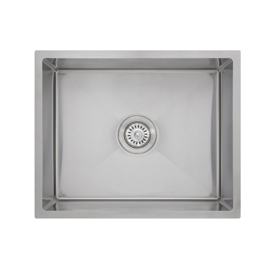 540X440mm Handmade Laundry Kitchen Sink Top/Under Mount Stainless Steel