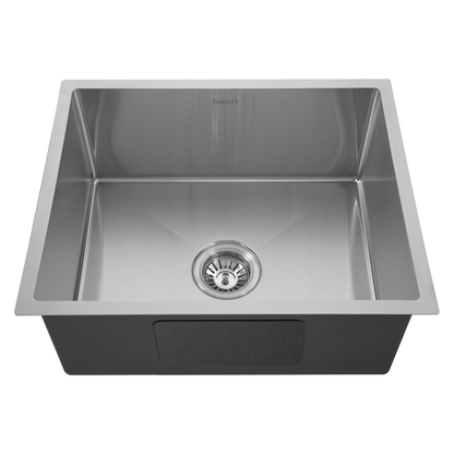 540X440mm Handmade Laundry Kitchen Sink Top/Under Mount Stainless Steel