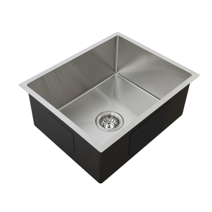 540X440mm Handmade Laundry Kitchen Sink Top/Under Mount Stainless Steel